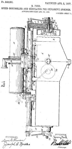 Small version of Ford's main Fuel Injector Drawing